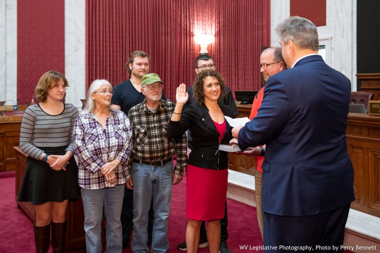 Kathie Hess Crouse Sworn in as District 13 Delegate