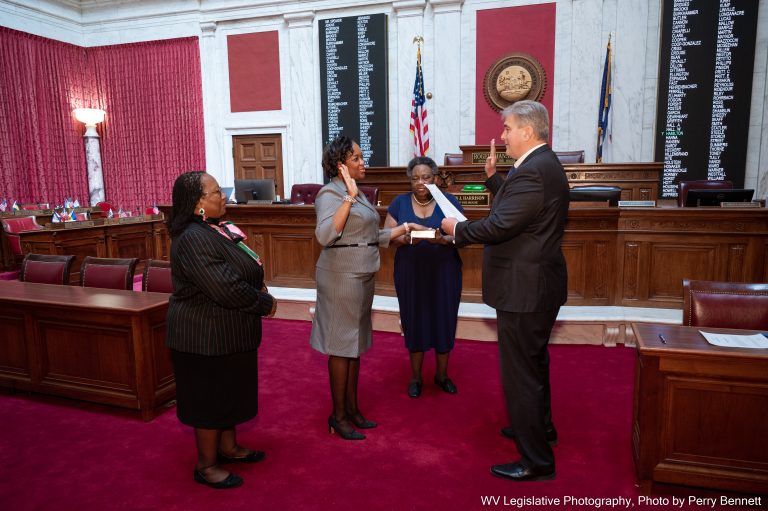 Anitra Hamilton Takes the Oath of Office