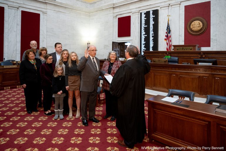 Delegate Thomas Clark Takes Oath of Office