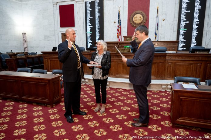 Joe Funkhouser Takes Oath of Office