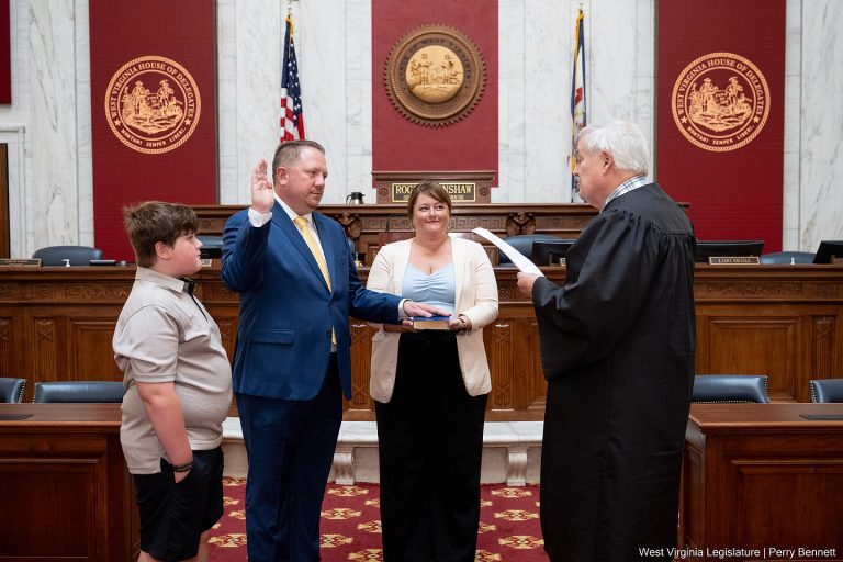 Shane Stack Takes Oath of Office